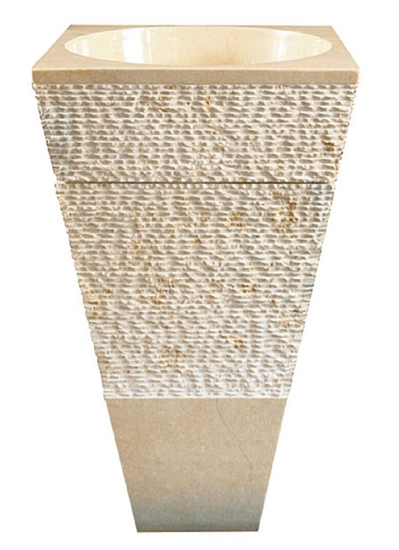 Πέτρινοι Νιπτήρες Μπάνιου Bati σειρά Sangha Beige