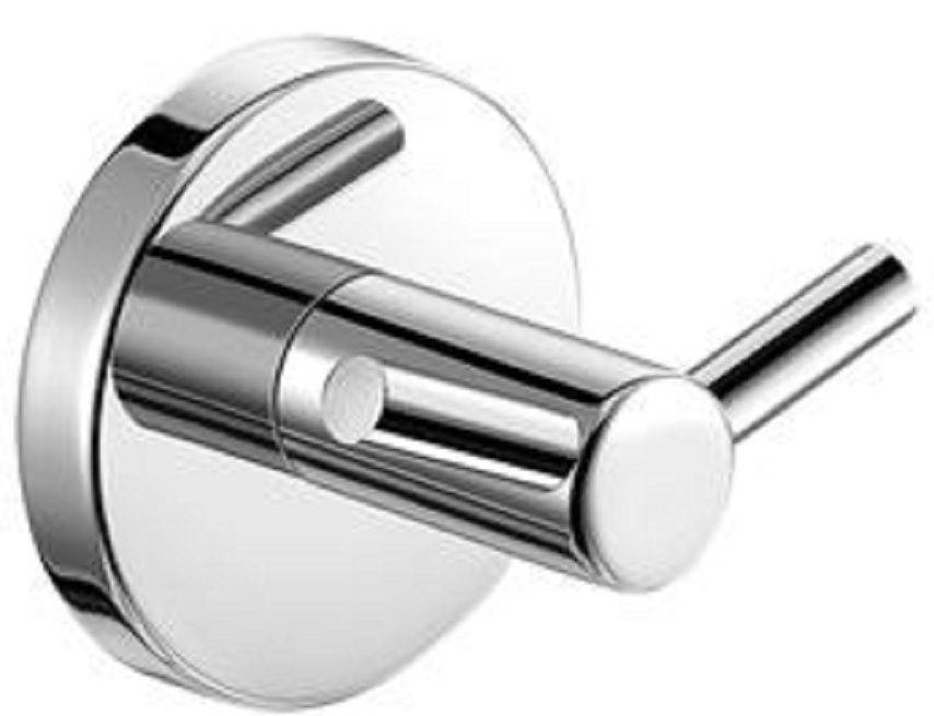 Διπλά Άγκιστρα Μπάνιου Sanco σειρά Ergon Project A3-25948 Χρωμέ