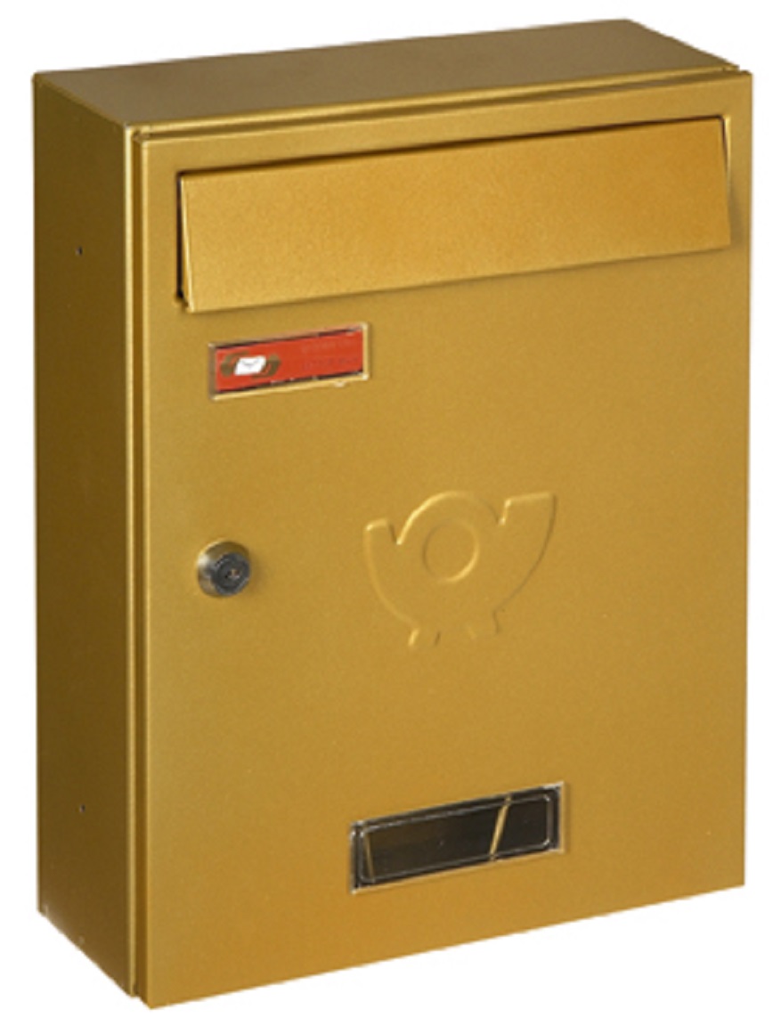 Γραμματοκιβώτια Viometal σειρά Athens 801 σε Χρυσό