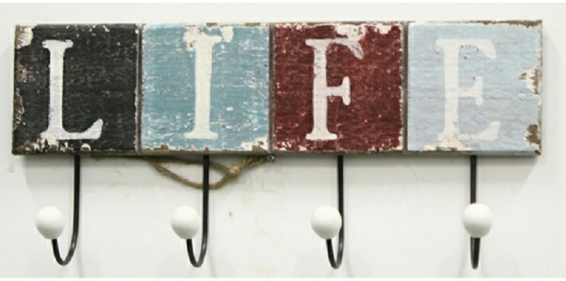 Κρεμάστρες Ρούχων 4 θέσεων σειρά Life 7391