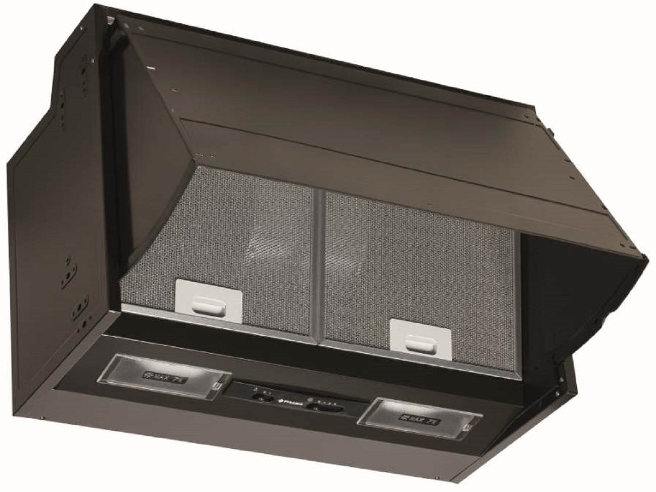 Απορροφητήρας Pyramis Πτυσσόμενος Turbo με Μεταλλικά Φίλτρα 60cm Καφέ -(065023801)