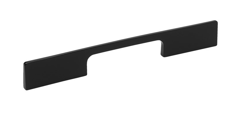 Λαβές Επίπλων Furnipart Aero 5213601 Μαύρο ματ Μασίφ (σε 2 διαστάσεις) (Μαύρο Ματ) (Μήκος 21.5cm (κέντρα 16cm))