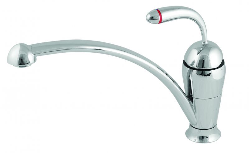 Μπαταρίες Κουζίνας Gloria σειρά Alta 13-2812 Χρωμέ (Ύψος 19cm)