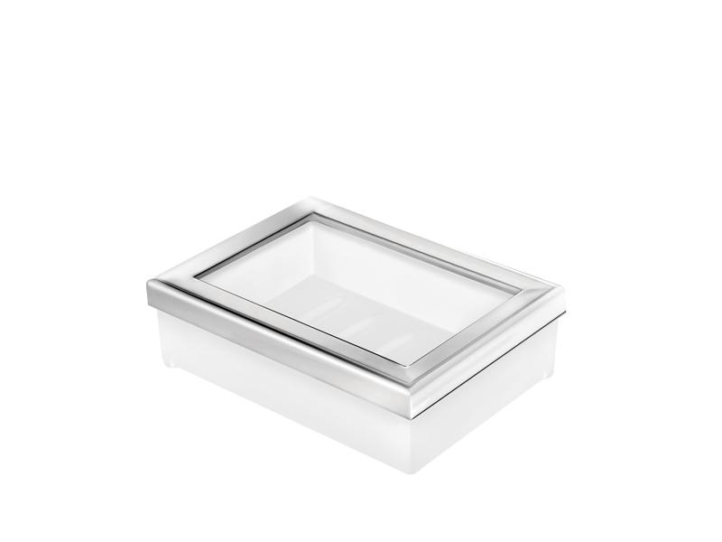 Σαπουνοθήκες Μπάνιου Sanco σειρά A3-90202 Χρώμιο (9x3.5cm)