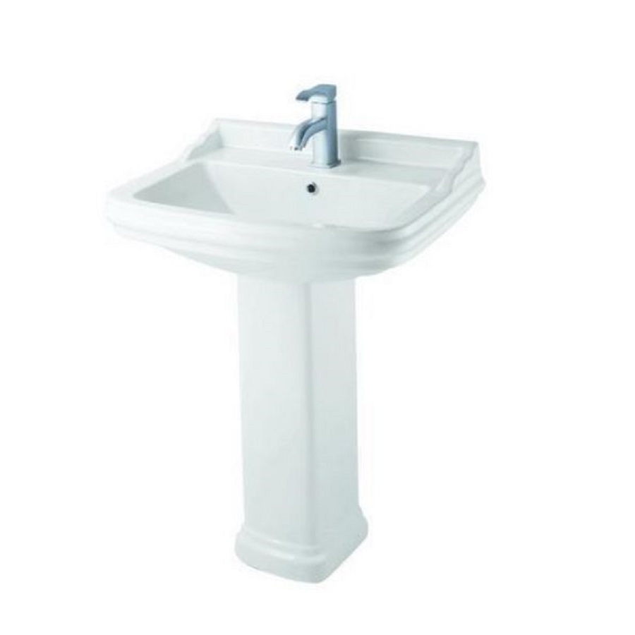 Νιπτήρας με Κολώνα Huida σειρά Athina 0044 (68x52cm)