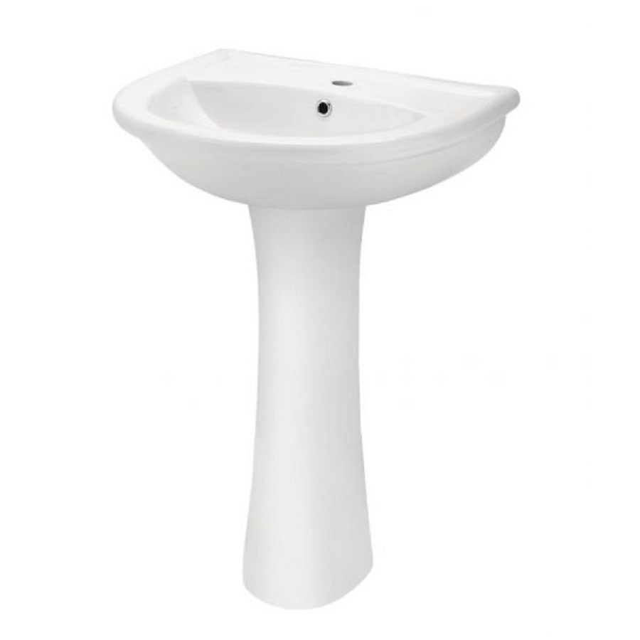 Νιπτήρας με Κολώνα Huida σειρά Minion 0041 (56x42cm)