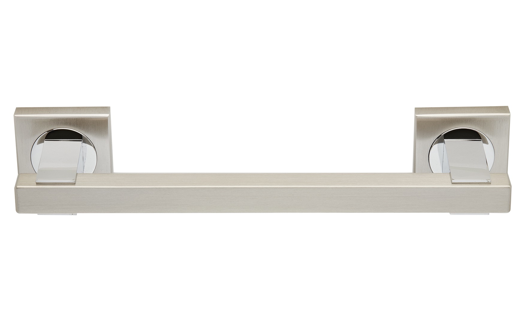 Λαβές Εξώπορτας Ζωγομετάλ σειρά 346 Νίκελ ματ/Χρώμιο (Μήκος 21cm)