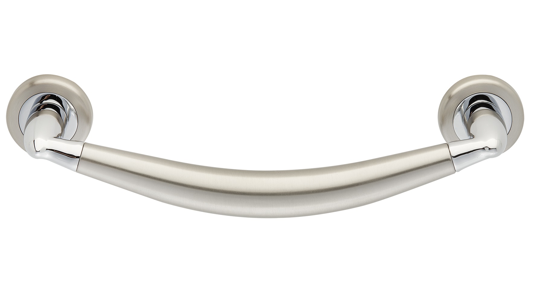 Λαβές Εξώπορτας Ζωγομετάλ σειρά 331 Νίκελ ματ/Χρώμιο (Μήκος 25.5cm)