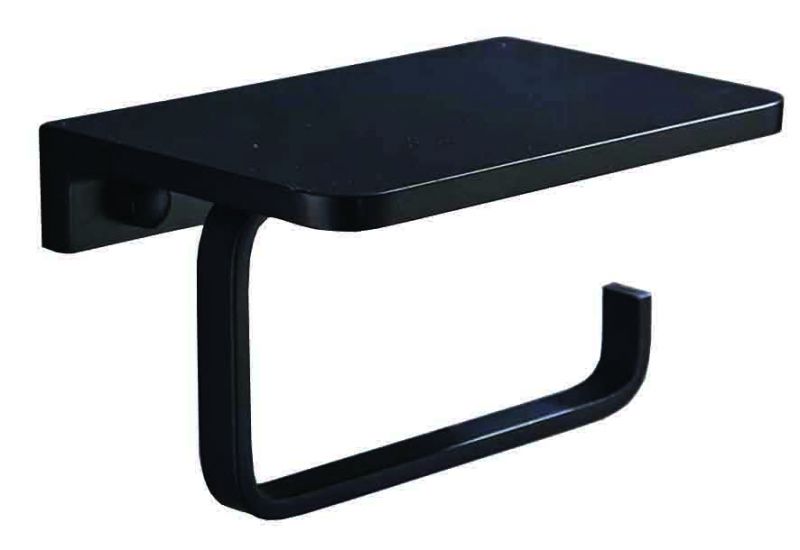 Χαρτοθήκη μπάνιου Top Line σειρά Amazing 38-9810 Μαύρο ματ