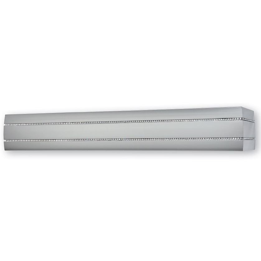 Μεταλλική Μετόπη Luxury σειρά 0145-MT90 σε Inox Strass