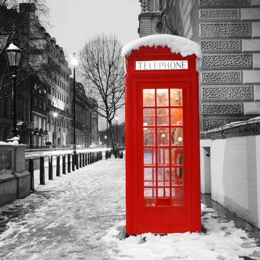 Ρόλερ σκίασης με Πόλεις σειρά Telephone Box E495