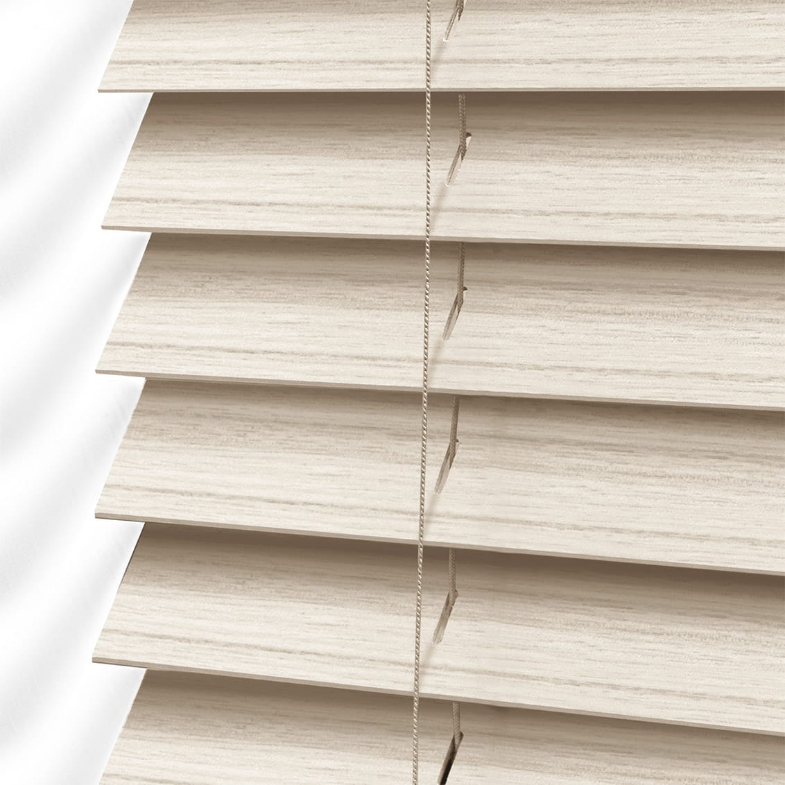 Ξύλινα Στόρια Μagino 50mm σειρά Ζ4891 White Oak