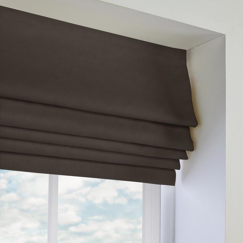 Κουρτίνα Ρόμαν με Μηχανισμό σειρά 45-9887 Καφέ Σοκολατί