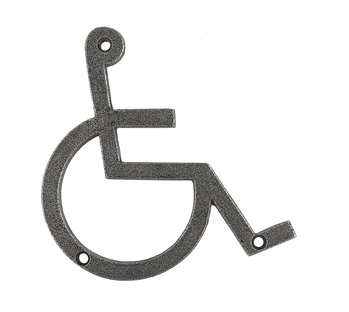 Σήμανση Ένδειξη Τουαλέτας WC σειρά 0459 Νίκελ Αντικέ (9.5x10cm)