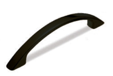 Λαβές Επίπλων Convex σειρά 0219 Μαύρο ματ (9.6cm ή 12.8cm) (Μαύρο Ματ) (9.6cm)