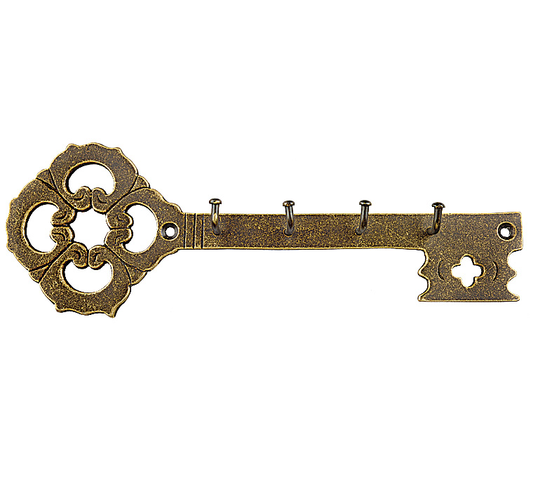 Κρεμάστρα Κλειδοθήκη Roline σειρά 0400 Αντικέ (Μήκος 22cm)