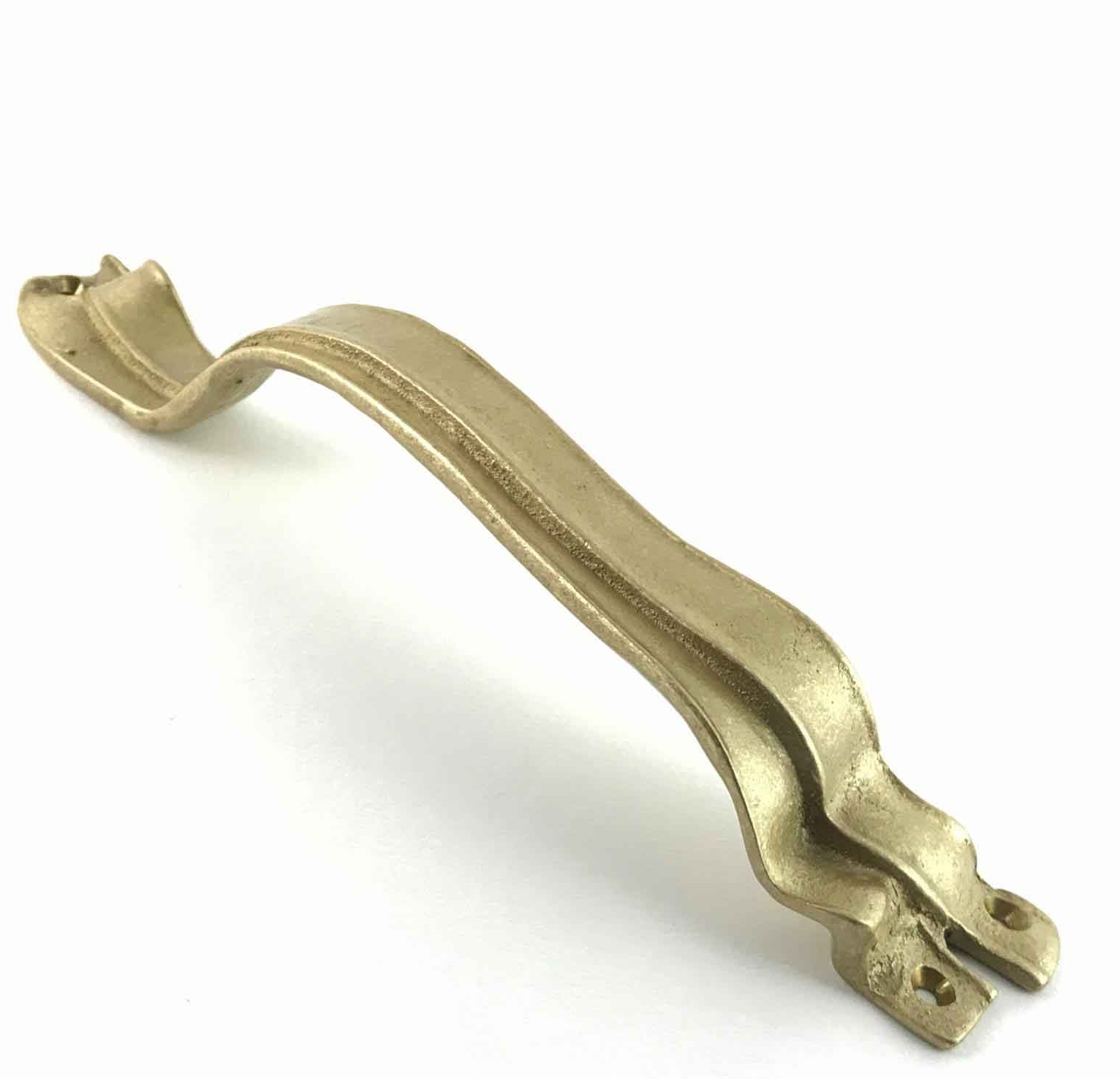 Λαβές Εξώπορτας Παραδοσιακές σειρά 112.011 σε Φυσικός Ορείχαλκος (Μήκος 24cm)