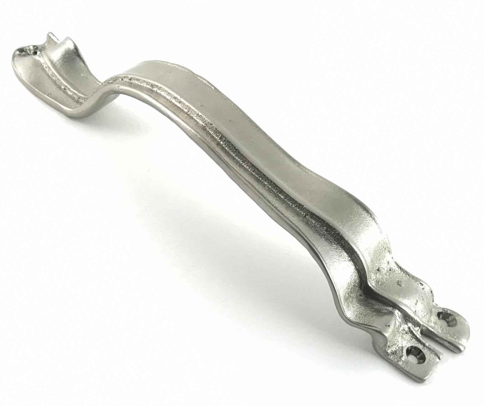 Λαβές Εξώπορτας Παραδοσιακές σειρά 112.011 σε Νίκελ ματ (Μήκος 24cm)