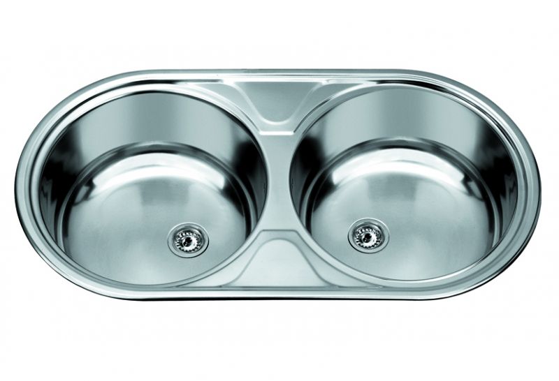 Νεροχύτες Ανοξείδωτοι Gloria σειρά Global 18-1201 (89x47.5cm)
