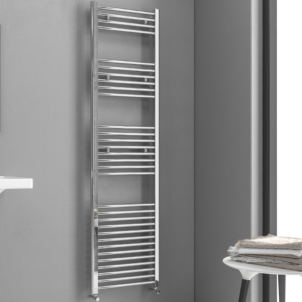 Θερμαντικό σώμα μπάνιου Karag Nile 1720-450 Χρώμιο (30×500×1720mm)