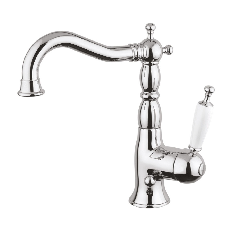 Μπαταρία Νιπτήρος Bugnatese Oxford 6313-100 Χρώμιο (Ύψος 24.5cm)