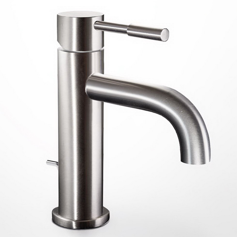 Μπαταρία Νιπτήρος La Torre New Tech 12007-110 Inox Ματ (Ύψος 17.7cm)