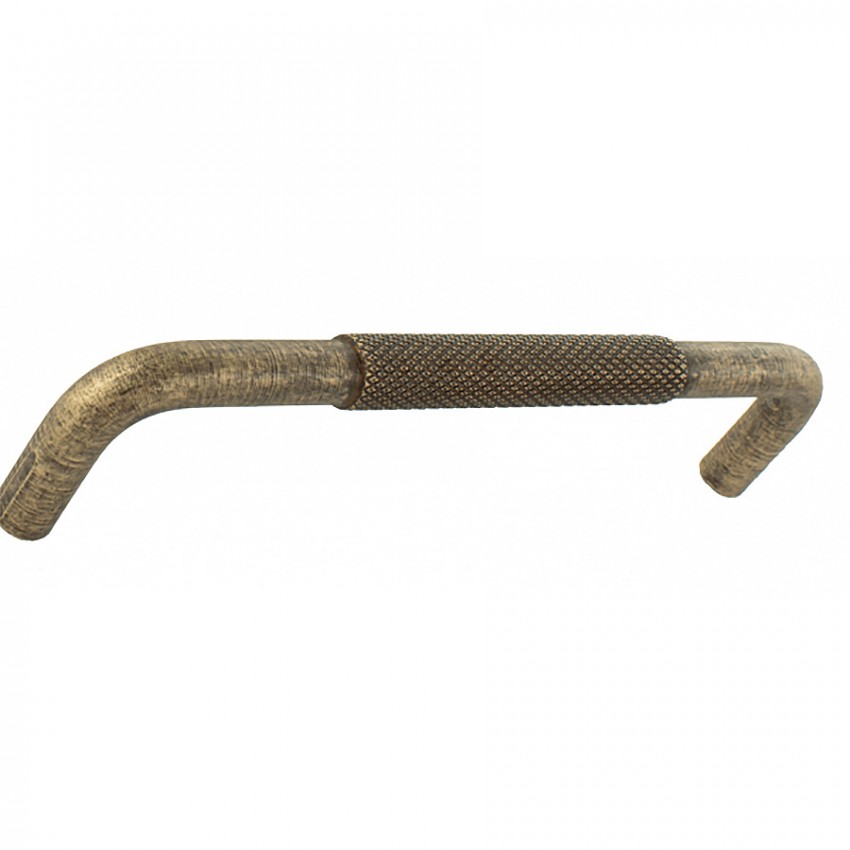 Λαβή Επίπλου Κανελάζ Vio σειρά 00164 Χρυσό Αντικέ (Μήκος 14.6cm)
