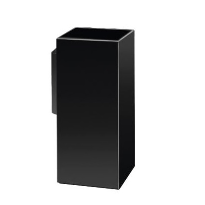 Ποτηροθήκες Μπάνιου Sanco M116-91153 Μαύρο Ματ (12x5cm)