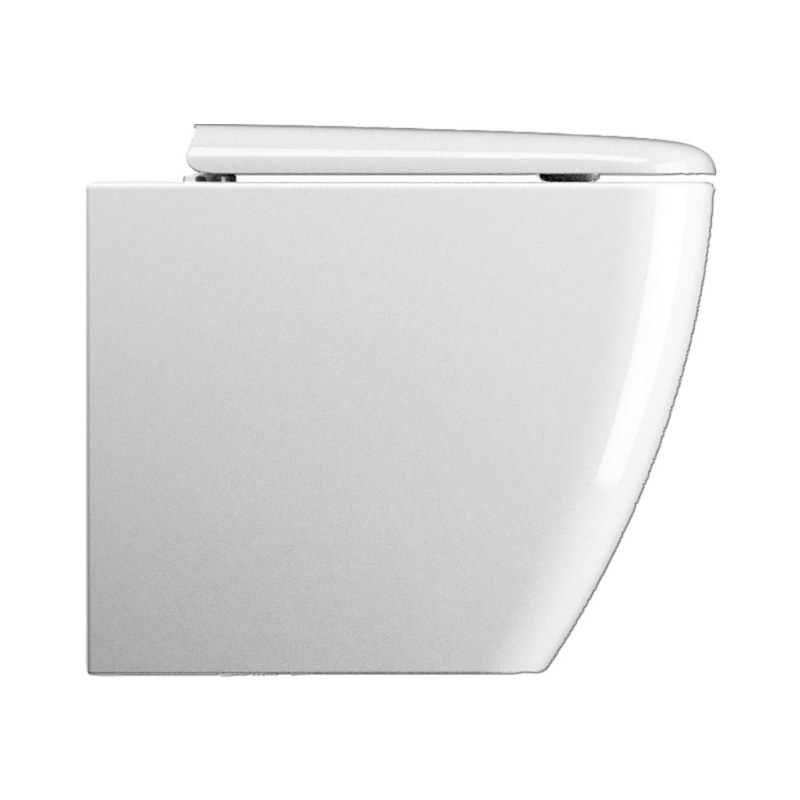 Λεκάνη δαπέδου GSI Sand Swirl 901000C Λευκό (54.5cm)