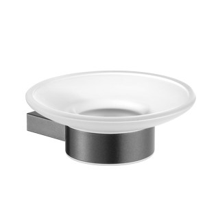 Σαπουνοθήκες Μπάνιου Sanco σειρά Academia 21802-122 Γραφίτης Ματ