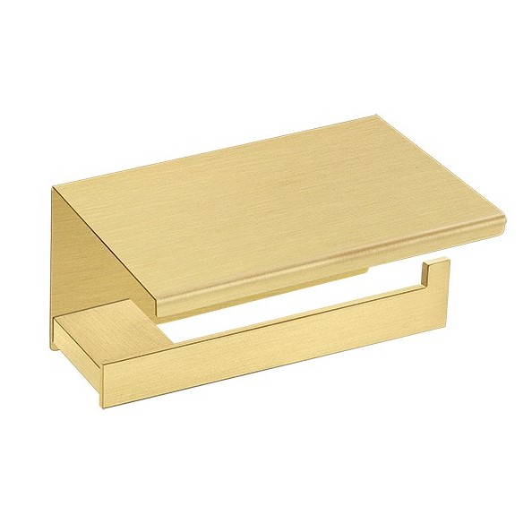 Χαρτοθήκη Μπάνιου Sanco σειρά Monogram 120407-AB12 Brushed Brass