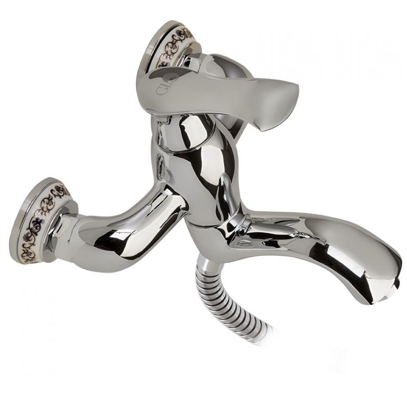 Μπαταρίες Λουτρού με Σπιράλ Venezia σειρά 13-3057 σε Χρωμέ