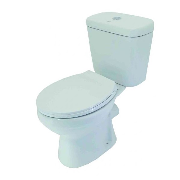 Λεκάνη Rimco Rimless με Καζανάκι & Κάλυμμα Soft Close σειρά 0155 (Κάτω Σιφόνι)