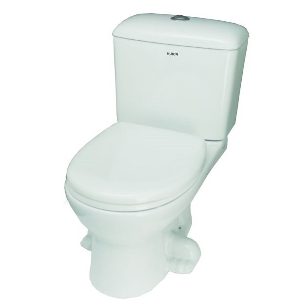 Λεκάνη Huida με Καζανάκι & Κάλυμμα Bebe 0030 (Κάτω Σιφόνι)