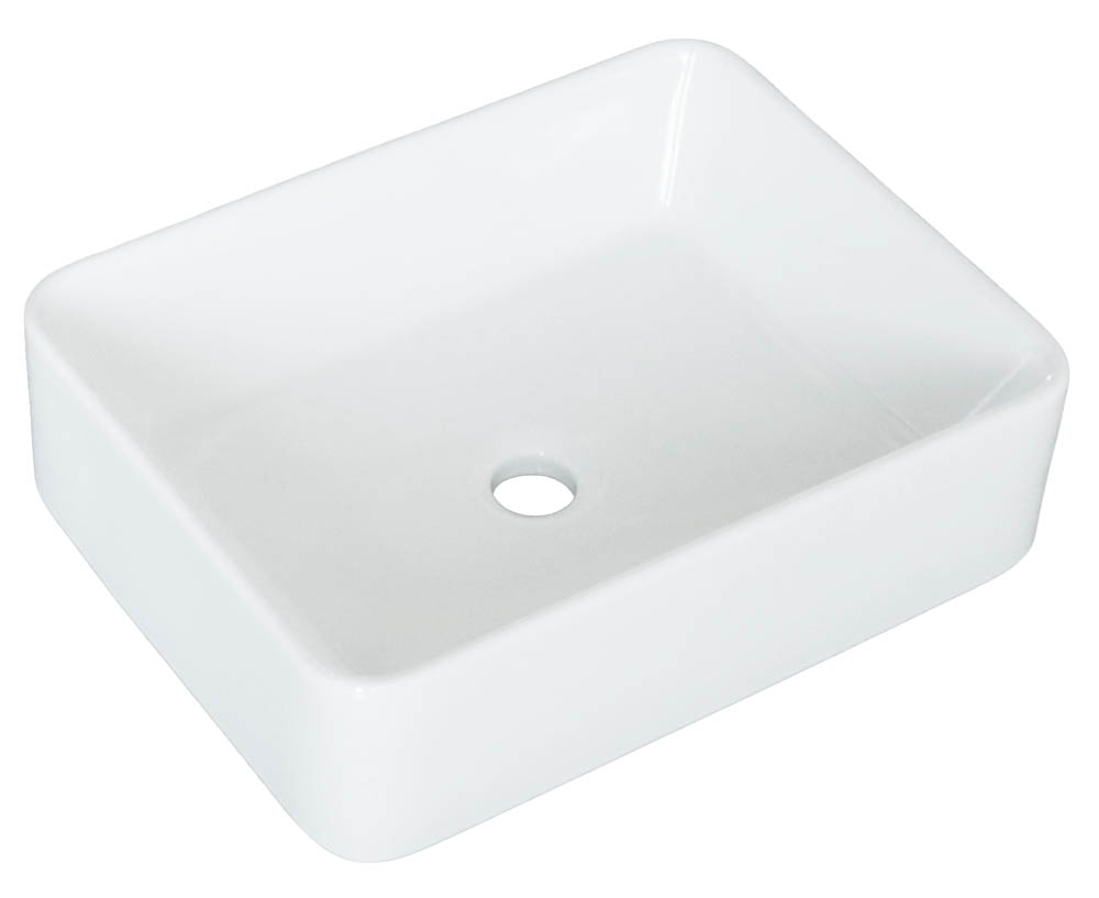 Νιπτήρας Επικαθήμενος Ceramita σειρά Base F352 Λευκό (51x40.5cm)