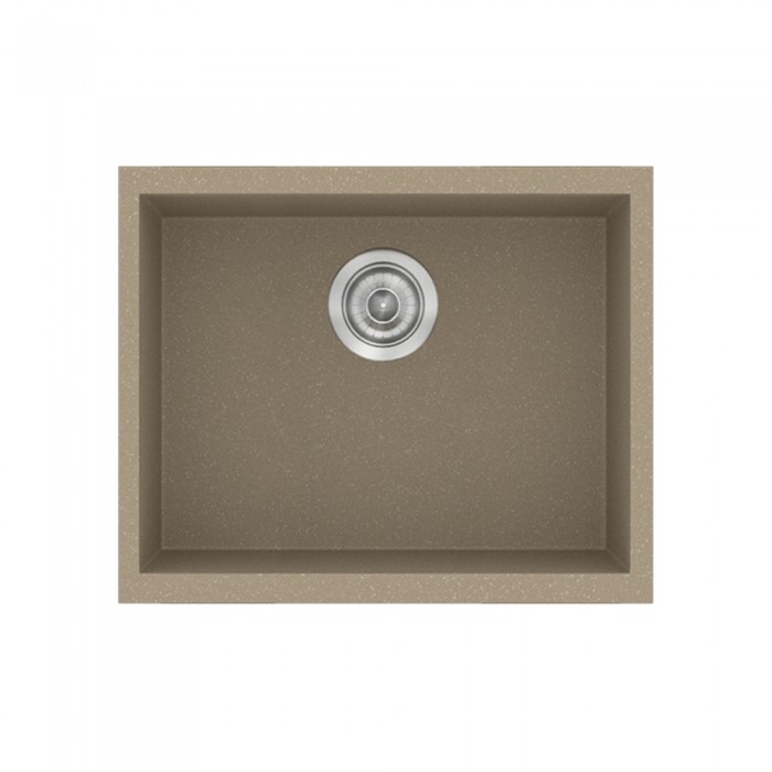 Νεροχύτες Γρανίτη Συνθετικοί Sanitec 341 σε χρώμα 42. Granite Taupe (50x40cm)