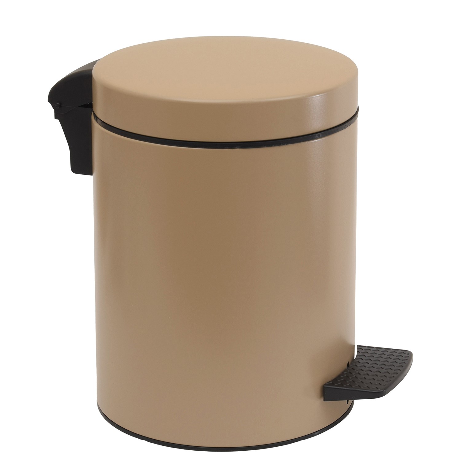 Χαρτοδοχείο 5lt Pam σειρά 05-096-103 Μπεζ Ματ (20x28cm) (χωρίς Soft Close)