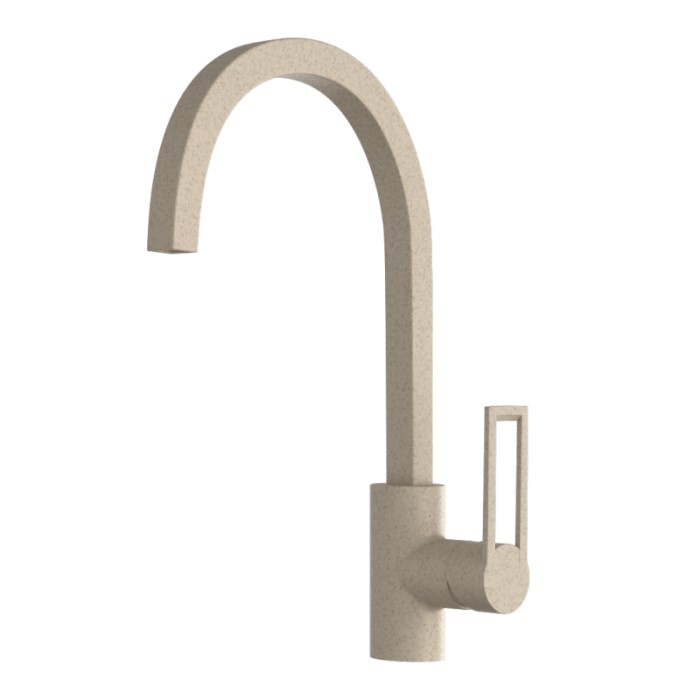 Μπαταρία Κουζίνας Sanitec Quattro σε χρώμα 32.Sabbia (Ύψος 35.5cm)