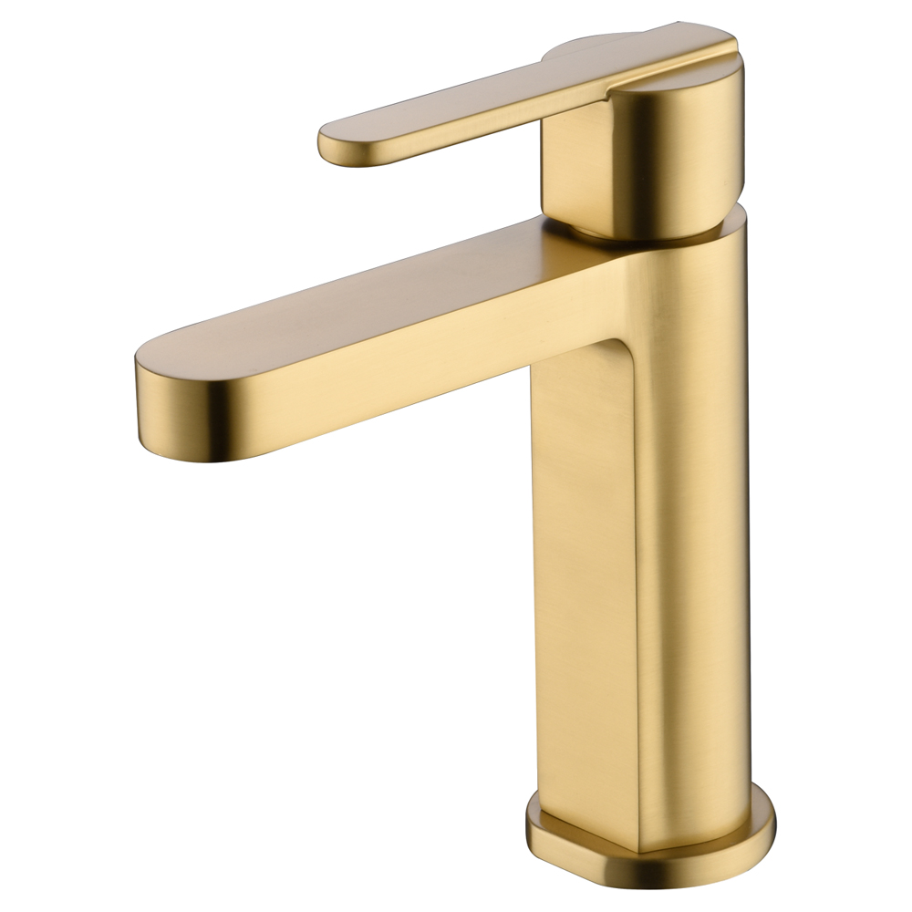 Μπαταρία Νιπτήρος Imex Roma BDR001-1OC Χρυσό Ματ PVD (Ύψος 16.6cm)