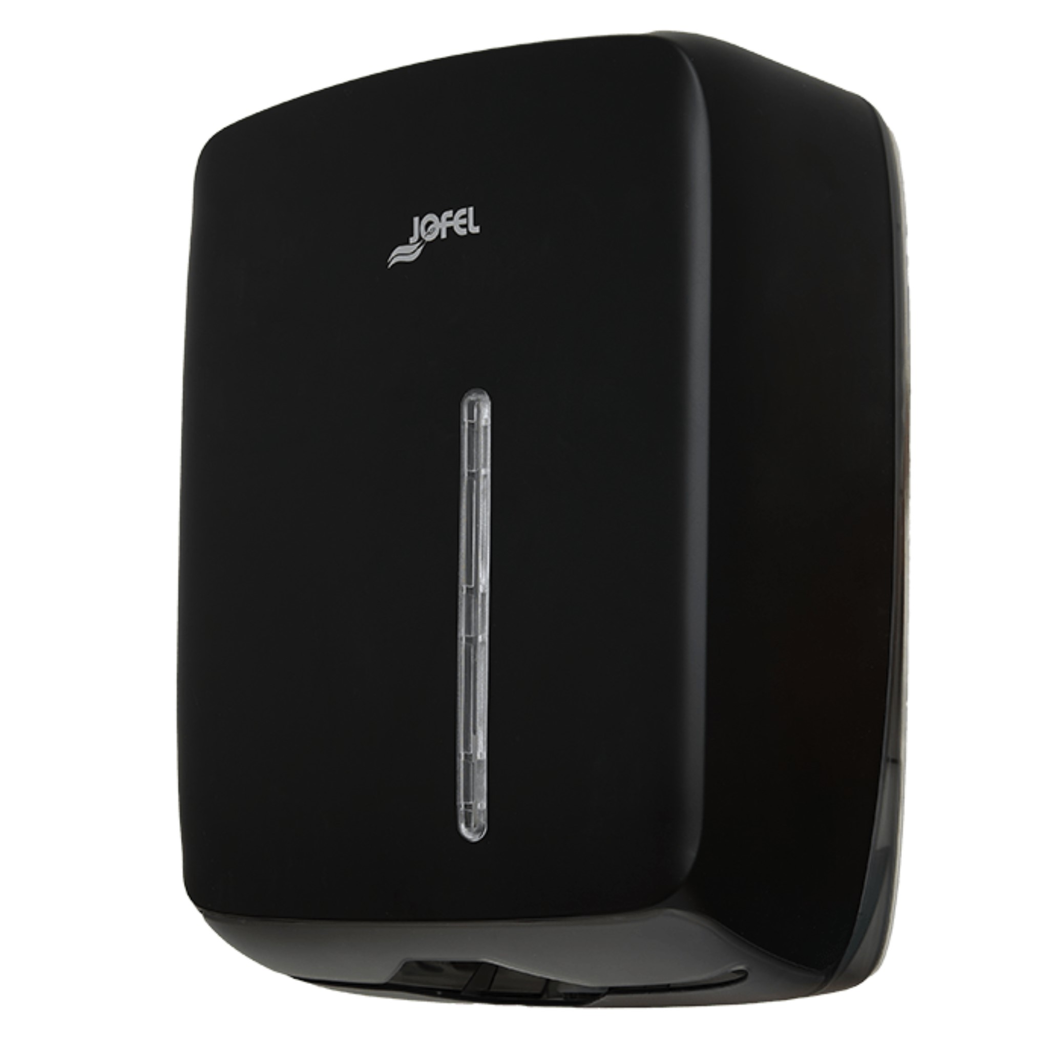 Χαρτοπετσετοθήκη μπάνιου Jofel AHR63600 σε Μαύρο Ματ (27.2x35.7x13.2cm)