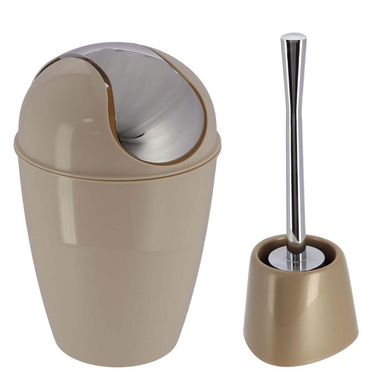 Σετ Χαρτοδοχείο 5.6Lt & Πιγκάλ σειρά 6512-6513 σε Μπεζ