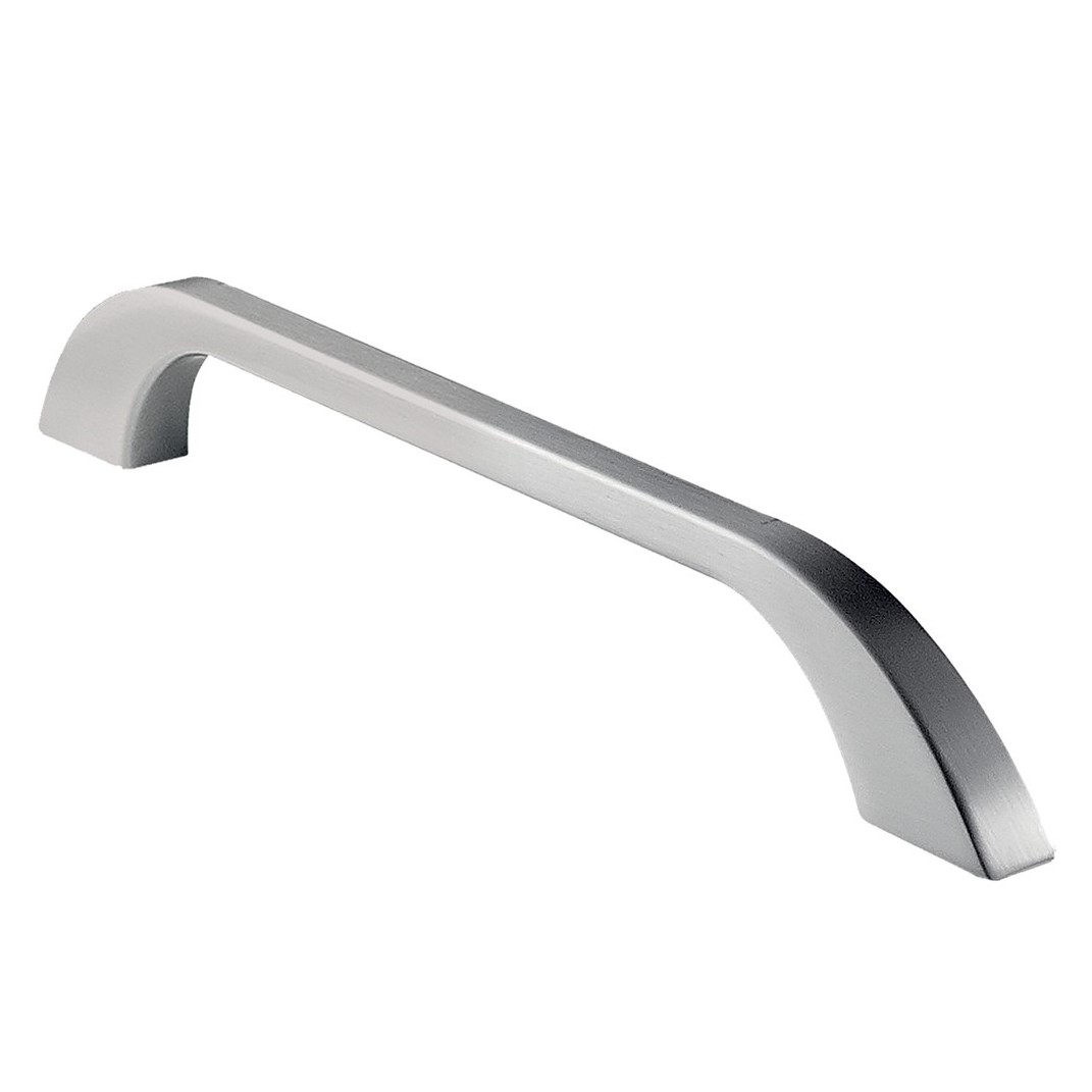 Λαβές Επίπλων Inox Furnipart σειρά Grip 527660 Μασίφ Inox Brushed (σε 16cm ή 32cm) (16cm (Kέντρα Bίδας))