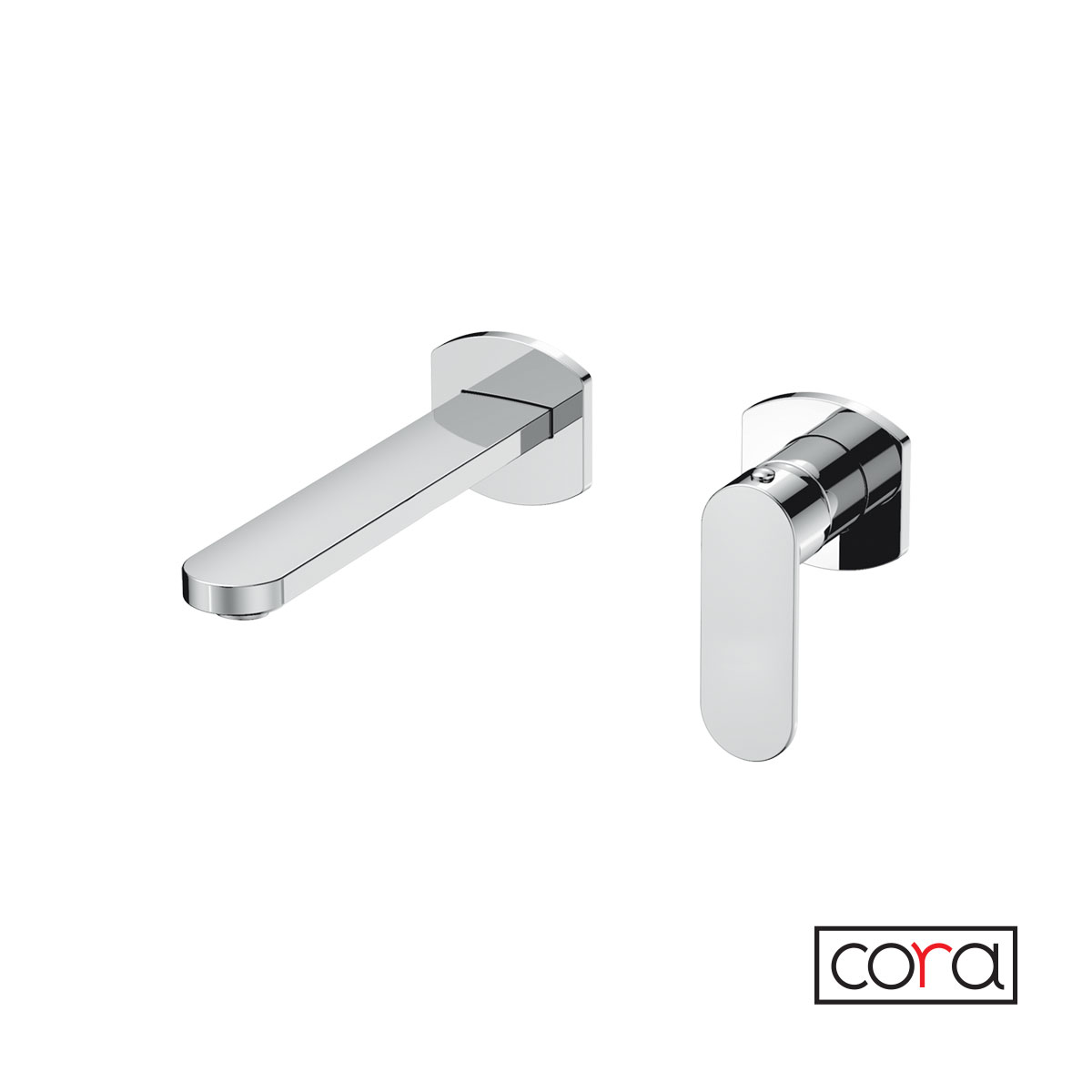 Μπαταρία Νιπτήρα Εντοιχισμού Cora Mist σειρά 3518-100 Χρωμέ