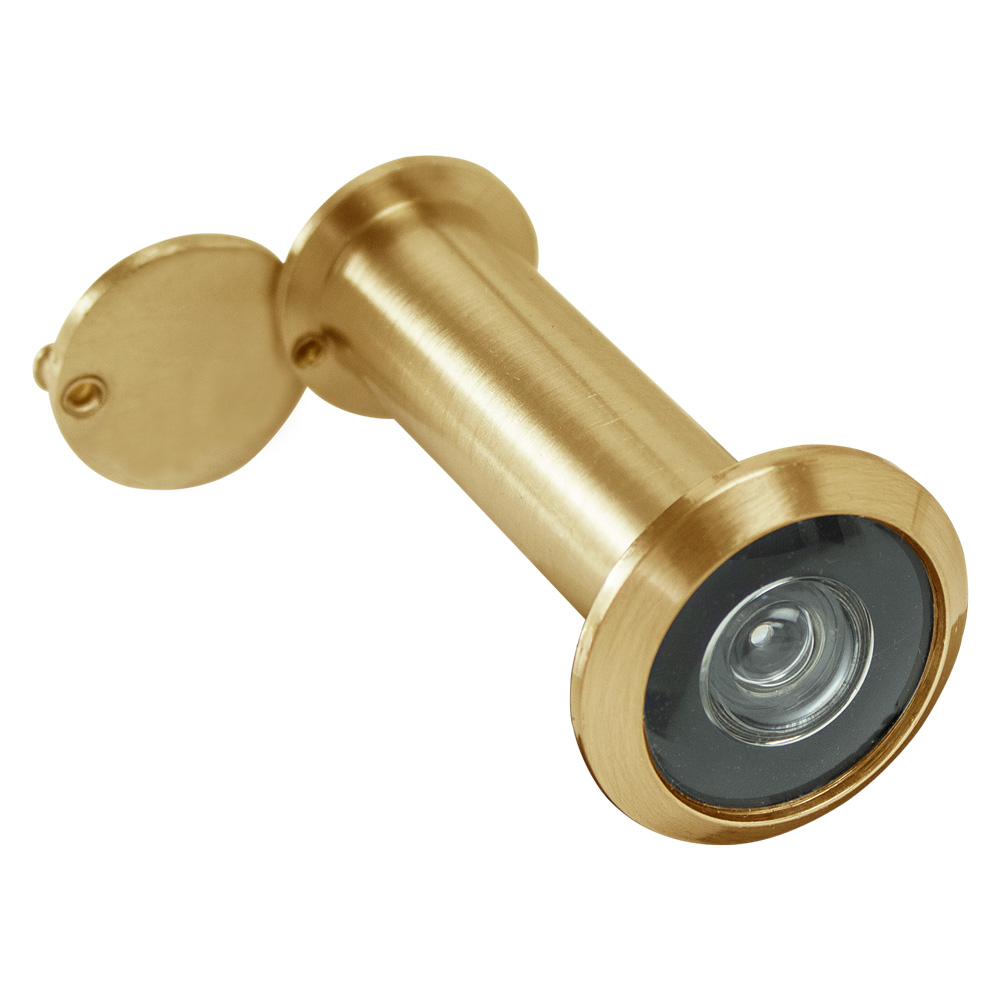 Ματάκι Εξώπορτας Στρογγυλό 60-100mm σε Όρο Ματ Perfect 411-15