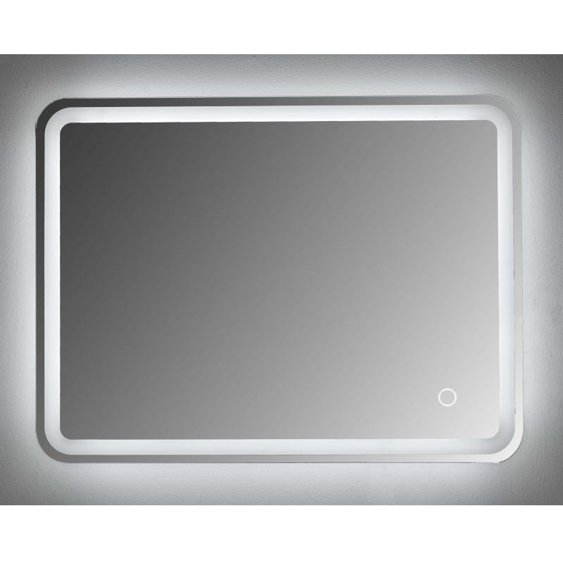 Καθρέπτης Φωτιζόμενος με Led Touch & Αμμοβολή σειρά 77-0131 (60x80cm)