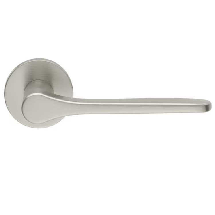 Πόμολα Πόρτας ILAVIO Χειρολαβές με ροζέτα 2631 Titanium Blair (Ζεύγος(εξωτερικής πόρτας))