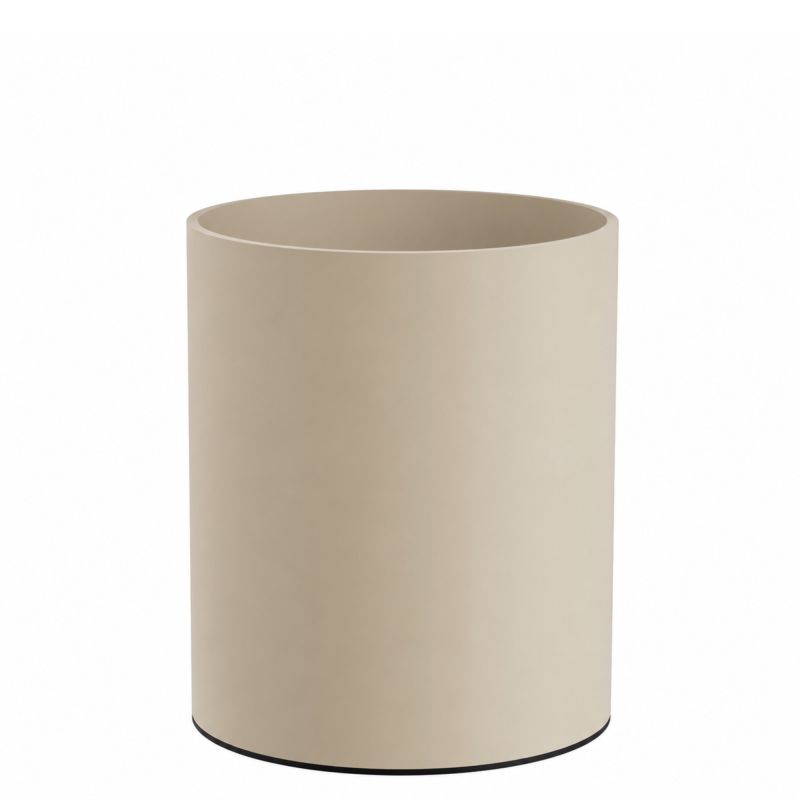Καλάθι Γραφείου / Δωματίου 15 Lit - Matt Ivory, Pam & Co, Ø25 x H30 (cm), 2531-703