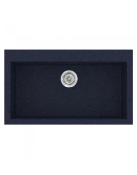 Νεροχύτες Γρανίτη Συνθετικοί Sanitec 333 σε χρώμα 18. Granite Blue (79x50cm)