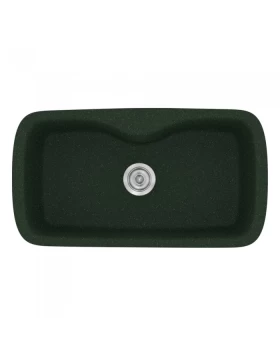 Νεροχύτες Γρανίτη Συνθετικοί Sanitec 321 σε χρώμα 19. Granite Green (83x51cm)