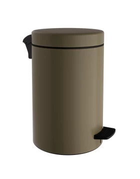 Χαρτοδοχείο 12Lt Pam σειρά 12-300 Matt Light Bronze (25x40cm) (Image 1)